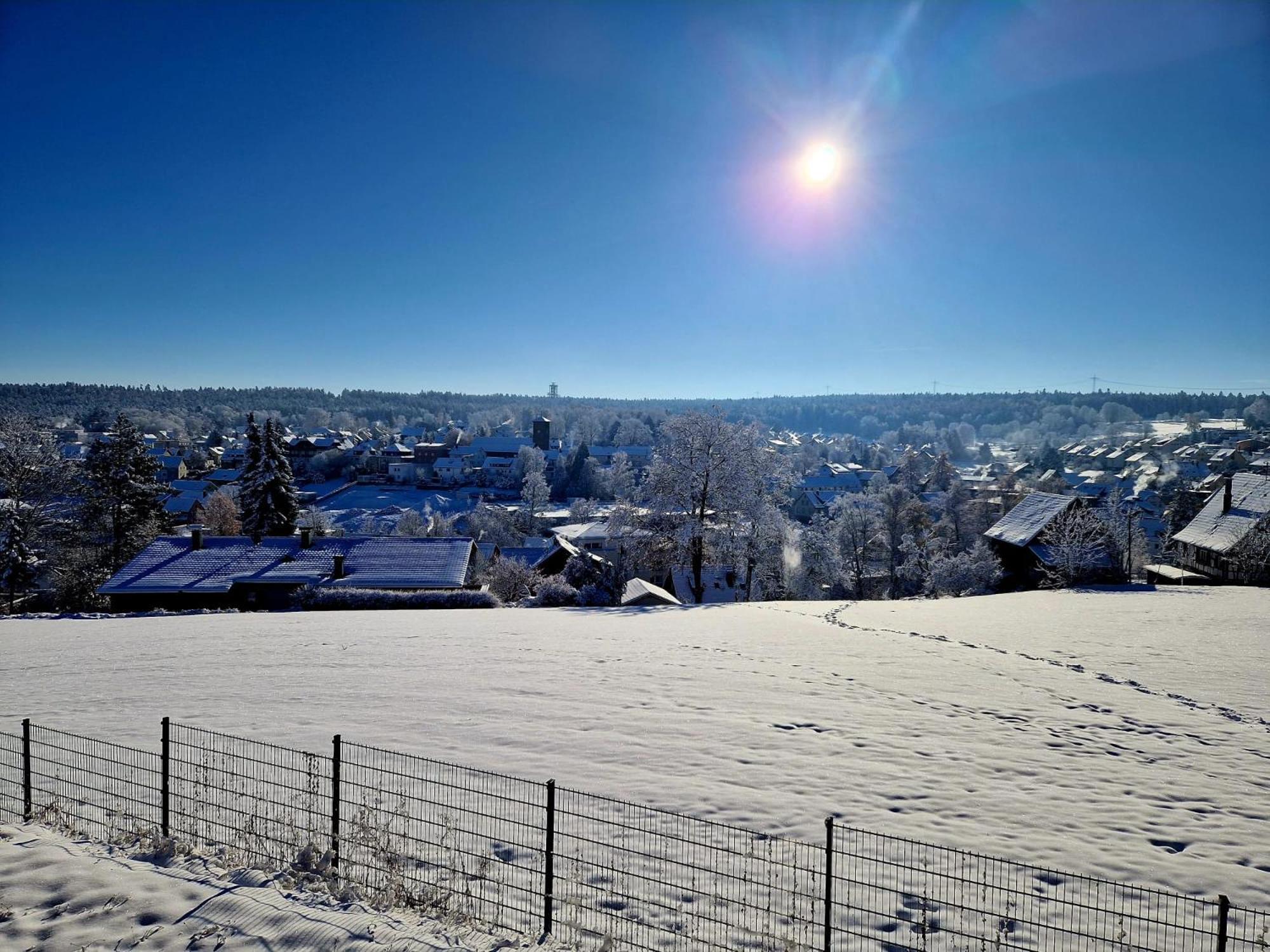Modernes Panorama-Domizil Apartamento Schömberg im Schwarzwald Exterior foto